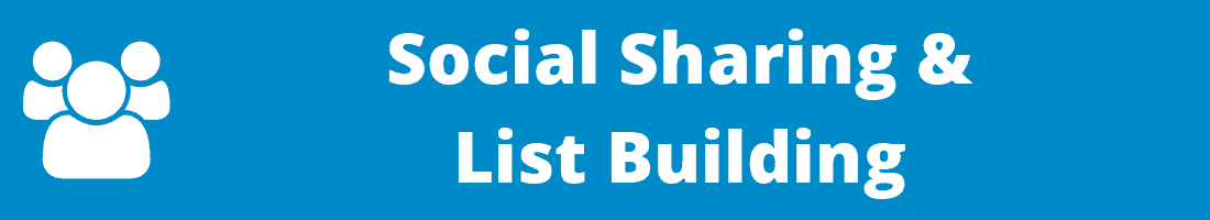 Internet Marketing Resources - Social Sharing & List Building